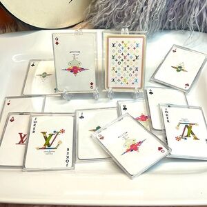 LOUIS VUITTON MURIKAMI PLAYING CARD
